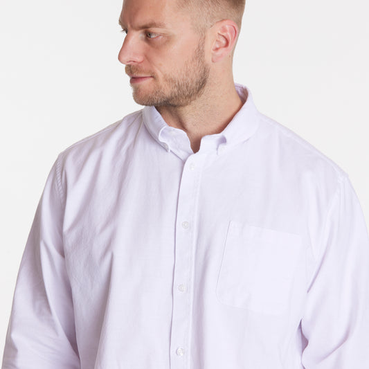 Oxford Skjorte Hvit | Skjorte Hvit | BigBoss.no